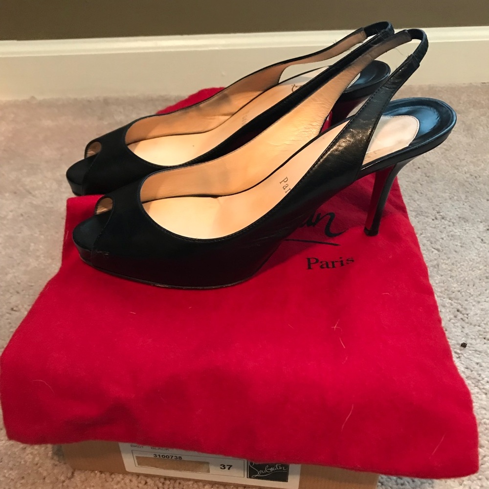 Christian Louboutin Slingback Heel